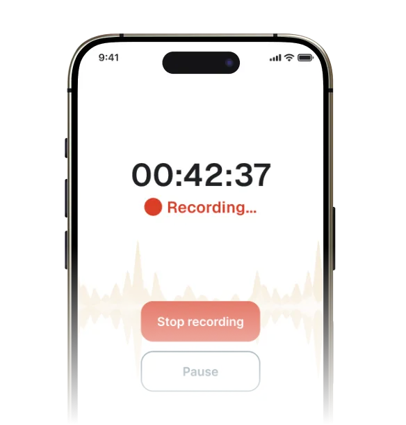 Start recording then forget about it